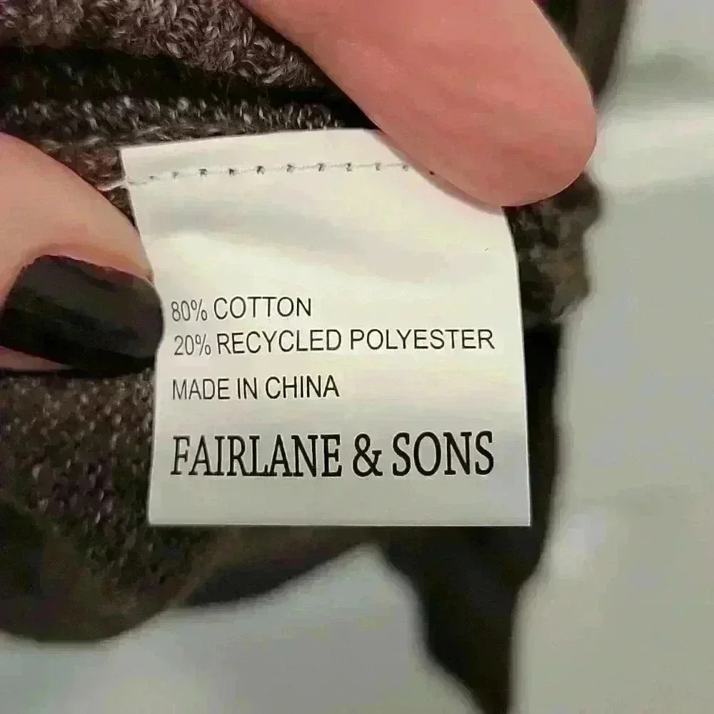 Fairlane & Sons Brown Casual Sweater Size Large - Picture 3 of 6